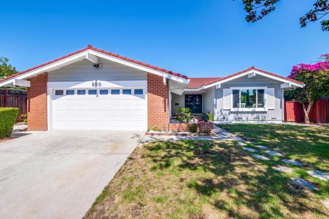 Details for 985 Reed Avenue, Sunnyvale, CA 94086