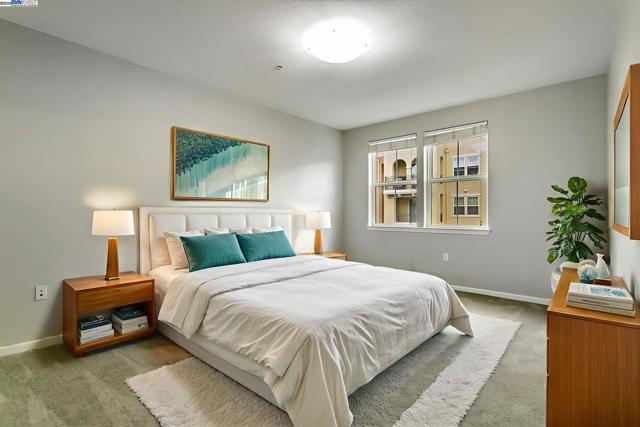 Master bedroom (virtually staged)