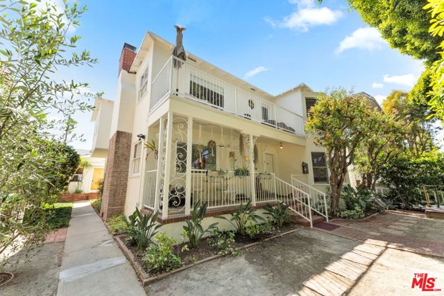 1008 14TH Street Santa Monica, California This is a beautiful and unique property in Santa Monica with many upgrades to the property. The property offers three buildings with a front yard and back yard for that much looked for outdoor space. The front 2 units offer a porch or balcony and direct access to the back yard. The front building is two stories with 2 spacious 2bd/1ba units. The middle building is the original free standing home and offers a spacious 1 bed / 1 bath home. The detached single family home is being delivered vacant for owner occupancy. Lastly, above the 5 car garage are two bright and nicely maintained 1bd/1ba units. The lush back yard and the large hedge to the north of the property gives this open space an air of peace and privacy. The building also has a great location close to schools, shops and restaurants on Wilshire and Montana, the 3rd St Promenade, Beaches, and so much more.