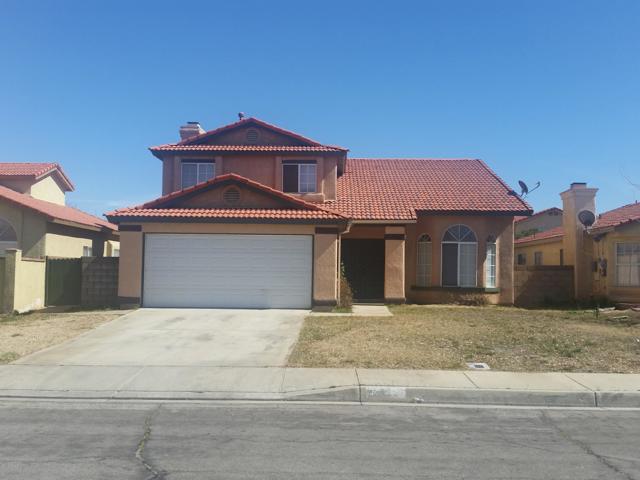 Lancaster, California This beautiful and spacious home has 4 bedrooms, 3 bathrooms, 2 car garage, and a large lot.