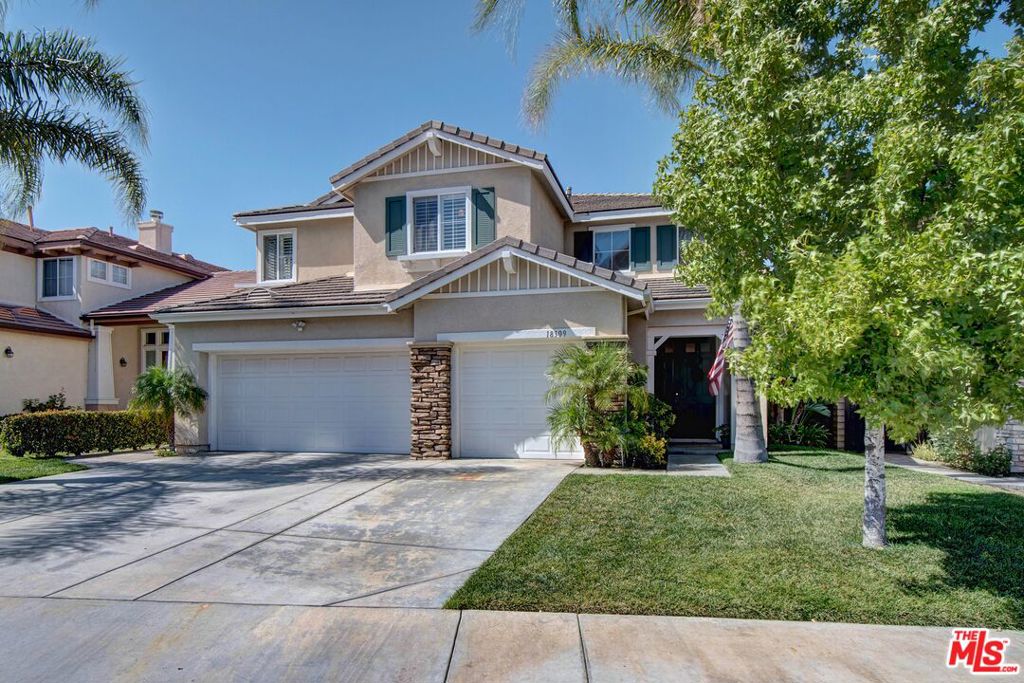Ideally located on a cul-de-sac on one of the best streets in Oak Glen, stands this beautifully renovated home with NO Mello-Roos! Look no further for your ideal family home. Entertain in the grassy backyard with its incredible views! Drink a nice cup of coffee as you relax on the master balcony as you look out on the tranquil views of the city and mountains. The kitchen comes complete with stainless steel appliances and is open onto the spacious family room! The vaulted ceilings in the formal living and dining room help to add to the elegance of the home. The bedroom downstairs has been turned into an office. Upstairs are 4 additional spacious bedrooms with deep closets in addition to the oversized master bedroom. The master bedroom comes complete with his and hers walk-in closets and a huge master bathroom. The 3-car garage has ample storage cabinets.  Additional amenities include an upstairs laundry room, security cameras and so much more!