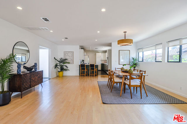 Living Room to Dining and Kitchen