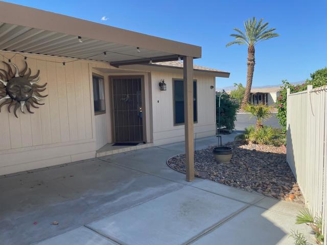13.5 covered patio by front door