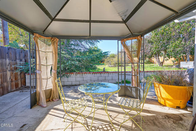 Rear house- patio