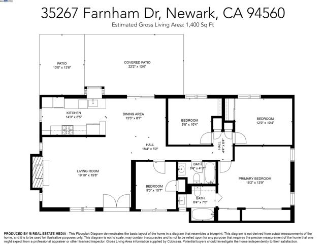 35267 Farnham Dr, Newark, California 94560, 4 Bedrooms Bedrooms, ,2 BathroomsBathrooms,Single Family Residence,For Sale,Farnham Dr,41060799