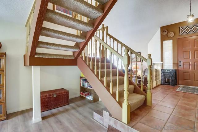 Nice play area for kids under stairs!
