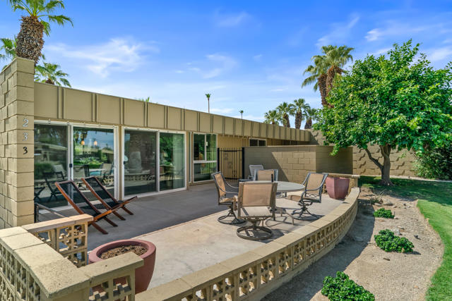 Poolside Patio