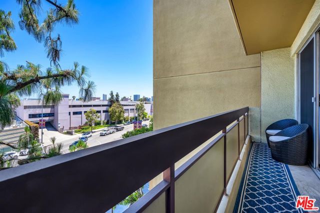 Living area balcony