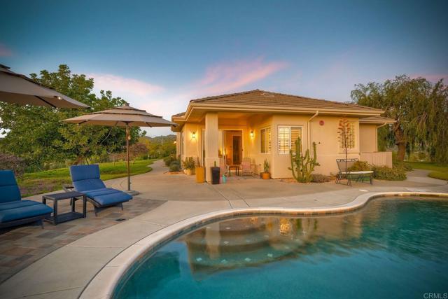 Pebble Bottom Salt Water Pool