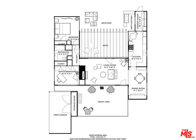 4525 Canoga Avenue, Woodland Hills, California 91364, 2 Bedrooms Bedrooms, ,1 BathroomBathrooms,Single Family Residence,For Sale,Canoga,24405657