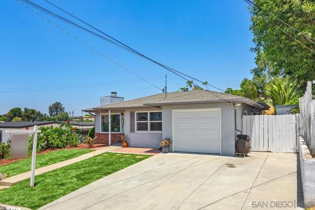 3431 Hasty St, San Diego, California 92115, 2 Bedrooms Bedrooms, ,1 BathroomBathrooms,Single Family Residence,For Sale,Hasty St,240016806SD