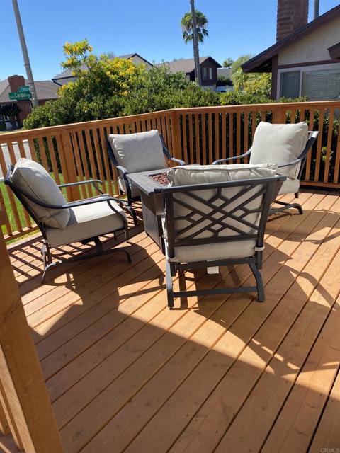Front deck