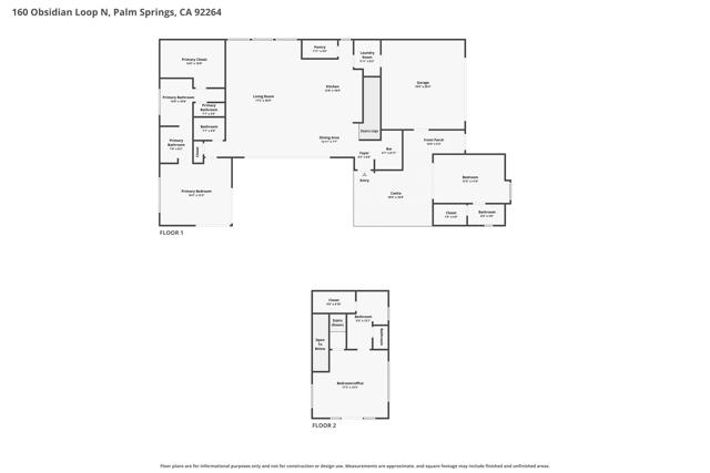 160 Obsidian Loop N, Palm Springs, CA 92264