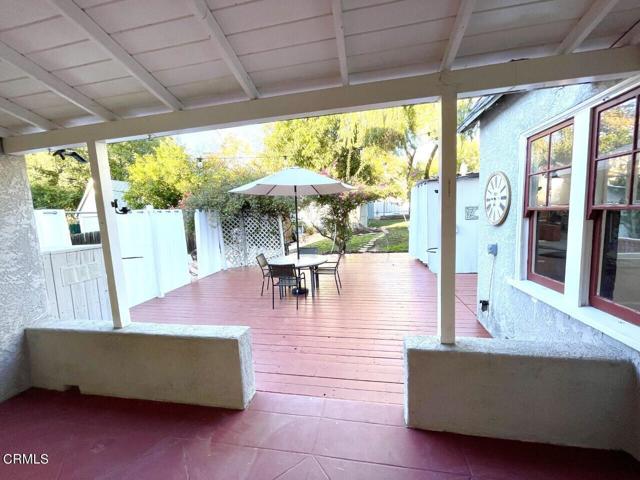 porch view of back