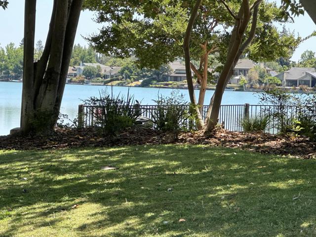 Views of the lakes from the clubhouse and tennis courts.