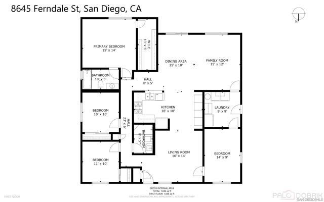 1st Floor Plan