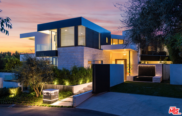 9133 ORIOLE Way Los Angeles, California Once in-a-life-time opportunity, to acquire one of the most extraordinary homes in the best location in the Bird Streets. The highest level of quality throughout. From the moment you walk in through the massive entrance door floating in glass, surrounded by theatrical water elements, you will encounter explosive jetliner views from all angles leading to a dramatic infinity pool and spa overlooking panoramic views of Los Angeles. Multiple living rooms, designer kitchen, grand theater, high-end fitness center, full outdoor kitchen, wine cellar, elevator, home office, staff quarters, a 2,500 square foot collectors garage and a 2,000 square foot master bedroom suite that is beyond compare.