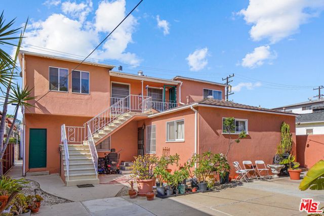 1548 Harvard Street Santa Monica, California Excellent 4-unit income property located in the popular & quiet College Streets neighborhood of Santa Monica. This well-maintained, charming Spanish complex offers a front owners house and 3 additional units in the back building. The front separate house is 2BD+1Ba with its own laundry and enjoys a huge grassy front yard. Two units are 1Bd+1Ba and the third unit is 1Bd+Den+1BA. All units have outdoor space, hardwood & tile floors, lots of character & charming original detail. Laundry room, separate gas & electric meters & 4 enclosed garages. Soft-story retrofitting has been completed- well past minimum requirements. This property has an incredible walk score that provides easy access to all amenities for daily errands. The building is just block away from Santa Monicas Production District, Whole Foods, Bristol Farms, Erewhon, coffee shops, restaurants, retail and healthcare providers.
