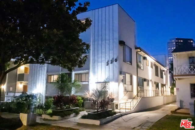 220 S Gale Drive Beverly Hills, California We are pleased to present the exclusive listing of 220 S Gale Drive, a 10+1 (NC) unit 1960s Gold Medallion apartment building in beautiful Beverly Hills. Family owned and operated for over fifty years, this modern-deluxe property has been meticulously cared for and recently remodeled from floor to ceiling. Thorough restorations and immaculate detail include new copper piping, brand new wide-plank flooring, and recessed LED light fixtures throughout. The thoughtfully revamped kitchens feature all energy-efficient appliances including dishwashers, modern sinks with sleek Goose Neck faucets, and electric glass stove-tops. Custom cabinetry has been carefully selected with real wood and luxury soft-close drawers and hinges. Each bathroom has been refashioned with brand new tile floors, intricate designer mosaics surfacing the bathtubs and surrounding walls, and lustrous vanities adorned with stainless steel hardware and deep sinks. Bedrooms have large closets stretching the width of the room providing abundant storage space, and laundry is available on site for tenants convenience. (Pls inquire for full list of owner upgrades). The property is just two blocks from the new Beverly Hills Initiative, Beverly Hills Connect, and half a block from La Cienega Park.