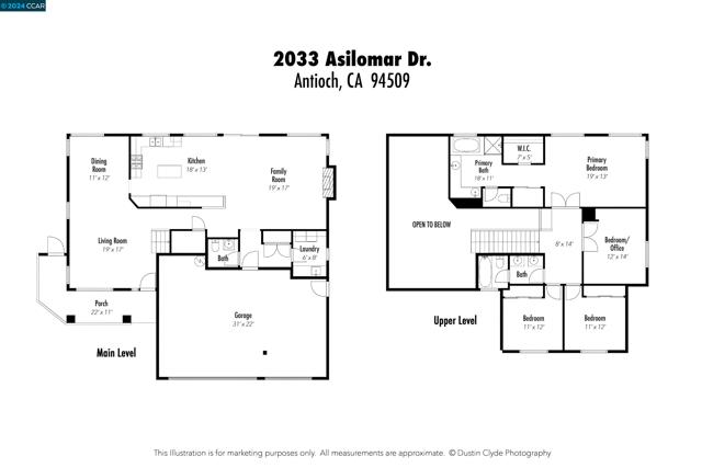 2033 Asilomar Dr, Antioch, California 94509, 4 Bedrooms Bedrooms, ,2 BathroomsBathrooms,Single Family Residence,For Sale,Asilomar Dr,41063207