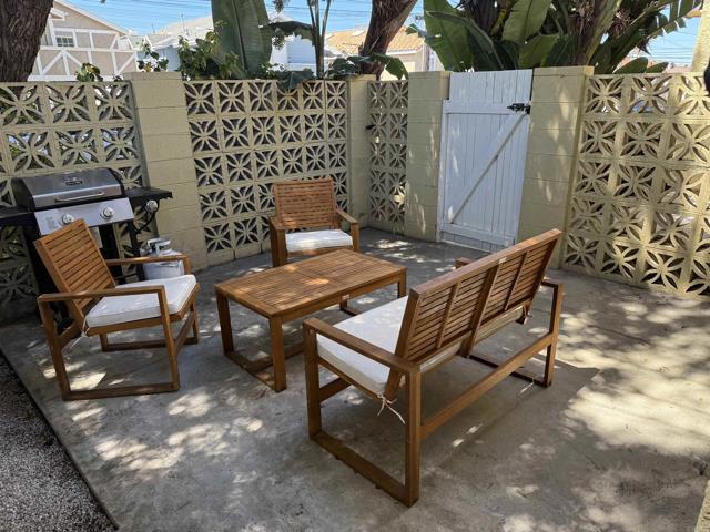 private patio