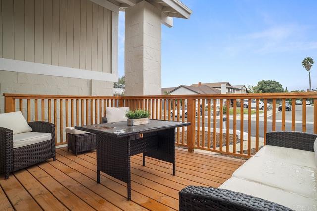 Front deck