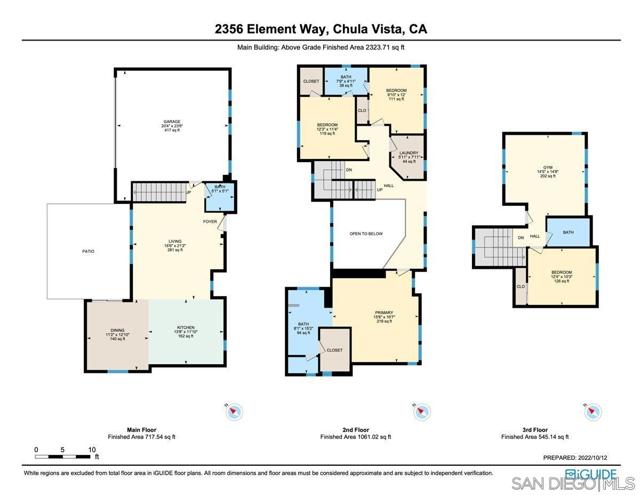 2356 Element Way, Chula Vista, California 91915, 4 Bedrooms Bedrooms, ,3 BathroomsBathrooms,Single Family Residence,For Sale,Element Way,250020314SD