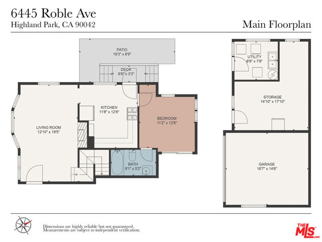 6445 Roble Avenue, Los Angeles, California 90042, 3 Bedrooms Bedrooms, ,2 BathroomsBathrooms,Single Family Residence,For Sale,Roble,24428498