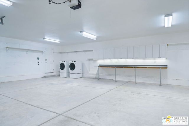 Laundry in Garage