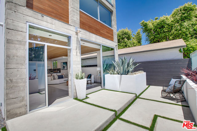 Stunning ( Robert Thibodeau designed ) architectural home, steps away from Abbot kinney Blvd, located on one of the most sought after streets in Venice. This 3 story 3 BR /3.5 BA 3411 sqft spectacular residence, has some of the best design, contemporary finishes and features anyone could wish for. Including polished concrete and hardwood flooring, custom cabinetry, Meile appliances in the bespoke Italian kitchen, Redwood ceilings in the master and living areas, spectacular bespoke bathrooms, including a master bathroom with steam shower and stunning Calcutta marble throughout. Additional features include a bonus living area, fabulous roof deck, balcony and yard areas, walk in closet, two car garage and a "smart home" entertainment / management system. Generous custom windows amplify the bright, airy, and modern atmosphere, giving the home a truly uplifting and spacious feel. A truly one of kind Venice home in both design and location, the best Venice Beach has too offer.