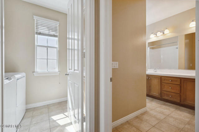 Upstairs Laundry Room