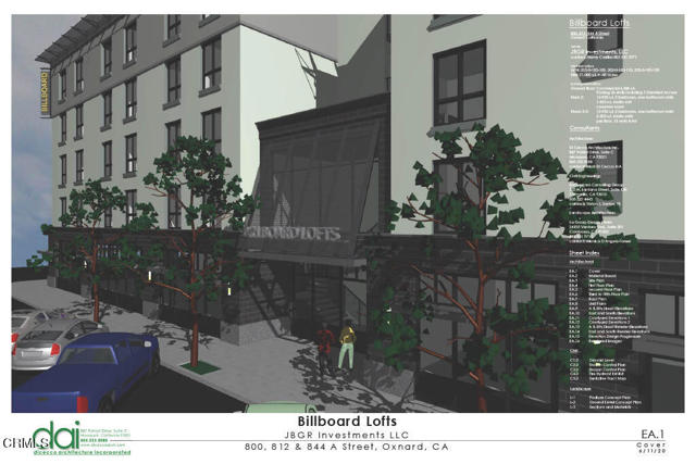Please see Documents under the More tab for plan sets.Property consist of a 20,139 square foot on grade parking structure with 4,508 square feet of commercial area and 36 parking spaces.  First floor above podium (Floor 2) consist of 12 - 2 bedroom/1 bath units, one  studio, a 500 square foot community room and a 2,678 open community space, Floors 3 to 5 each consist of 12 - 2 bedroom/1 baths and 2 studios.   Total units: 55Total 2 Bed/1 Bath: 48Total Studios: 7Approximate 2 bedroom size: 930 square feetApproximate studio size: 500 square feet