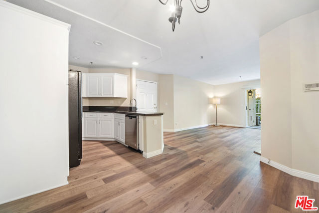 living room & kitchen