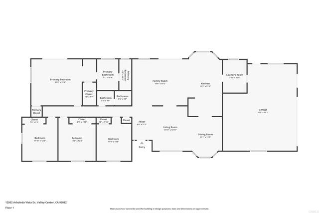 Detail Gallery Image 43 of 43 For 12502 Arboleda Vista Dr, Valley Center,  CA 92082 - 4 Beds | 2 Baths