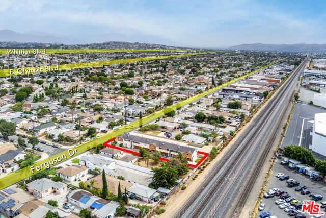 5834 FERGUSON DR - COMMERCE, CA (AERIAL)