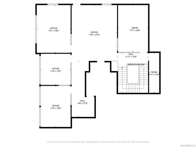 2nd floor - Floor plan