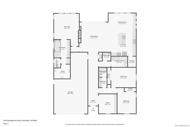 1st Floor Plan