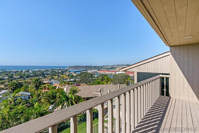 Deck off the family room.