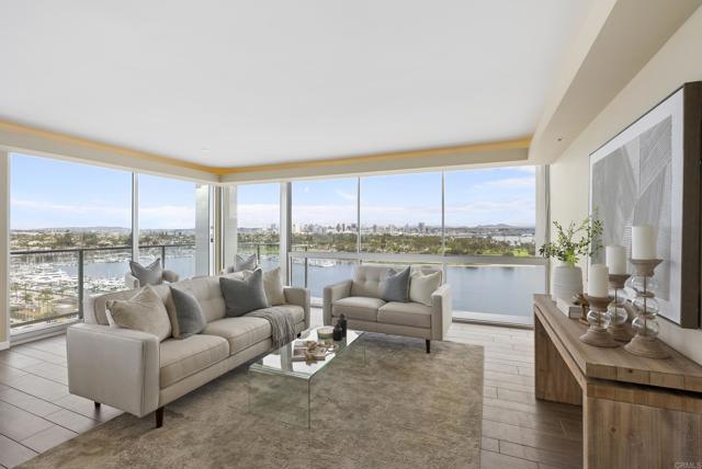 Detail Gallery Image 3 of 36 For 1810 Avenida Del Mundo #1504,  Coronado,  CA 92118 - 2 Beds | 2 Baths