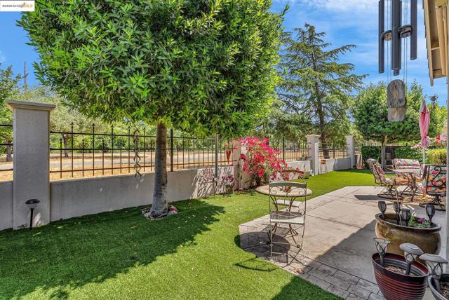 View of yard featuring a patio area