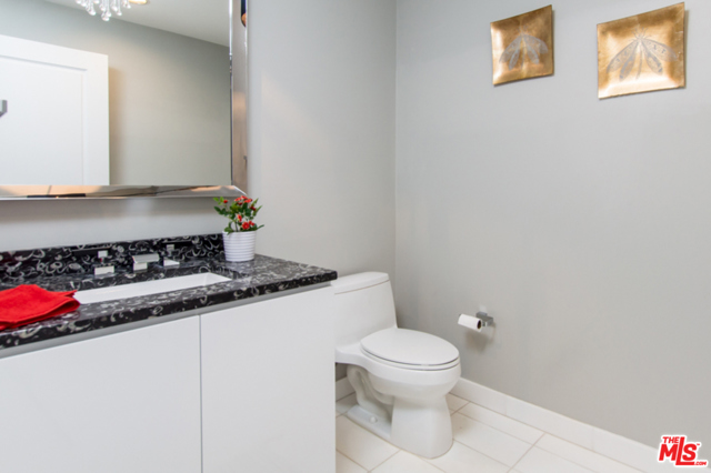 Powder room for guests