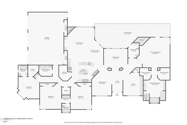 Detail Gallery Image 48 of 48 For 11509 Haydock Ct, Bakersfield,  CA 93311 - 4 Beds | 3/1 Baths