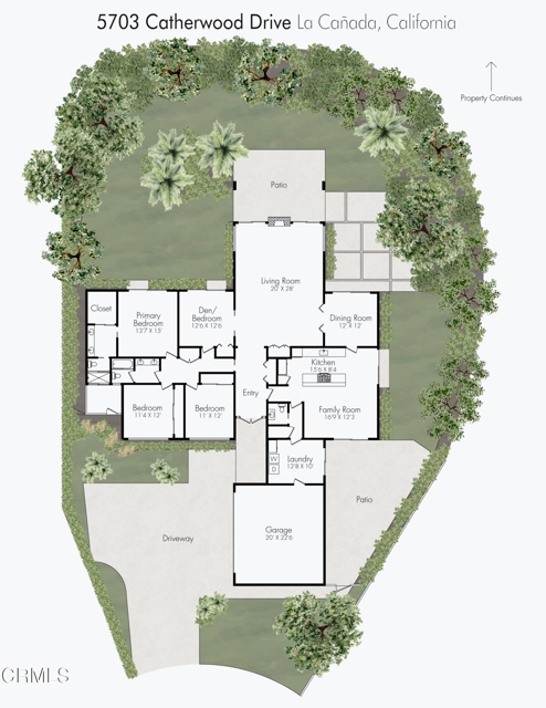 Detail Gallery Image 74 of 74 For 5703 Catherwood Dr, La Canada Flintridge,  CA 91011 - 3 Beds | 2/1 Baths