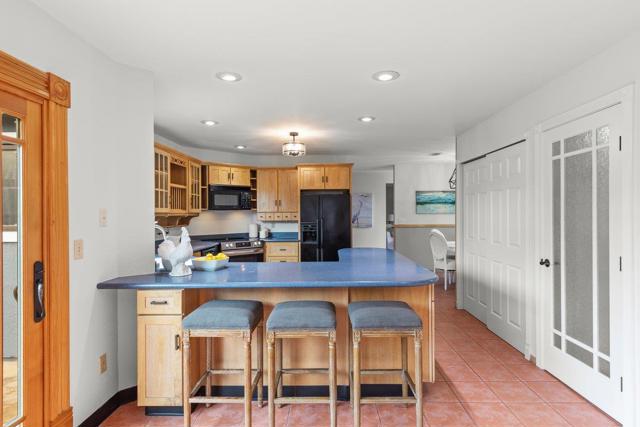 Double door Pantry and garage access.