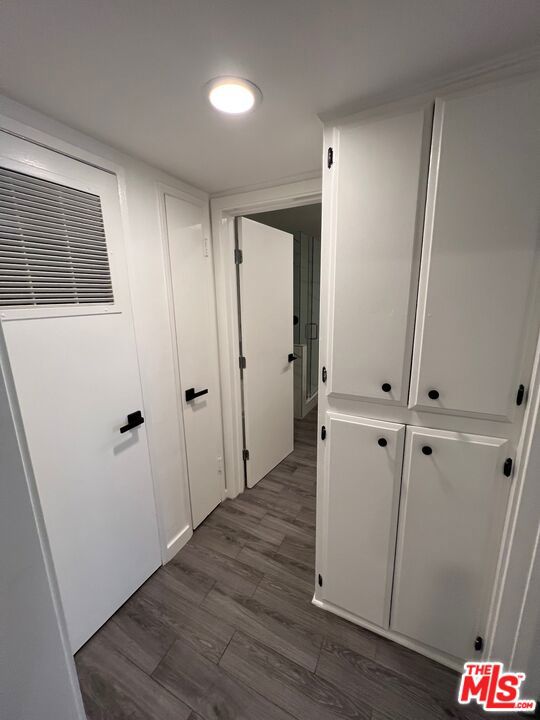 Hallway to the bathroom