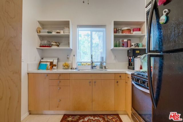 Downstairs studio kitchen