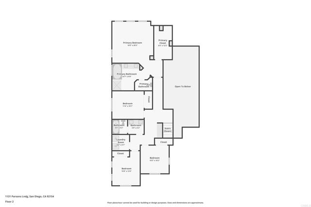 Detail Gallery Image 55 of 55 For 1131 Parsons, San Diego,  CA 92154 - 5 Beds | 3 Baths