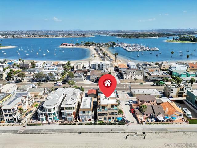 Looking East.  Short distance to Mission By Yacht Club