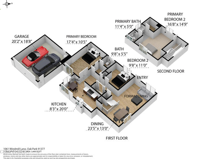 1061 Windmill 3D Floorplan