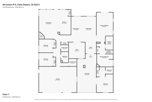 58 Sutton Place E, Palm Desert, CA 92211